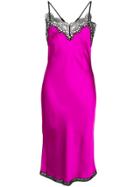 Alexander Wang Slip Dress - Pink & Purple