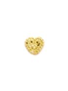 Hirondelle 18kt Gold Heart Motif Earring