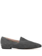 Rodo Square-toe Loafers - Grey