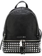 Michael Michael Kors 'rhea' Studded Backpack - Black