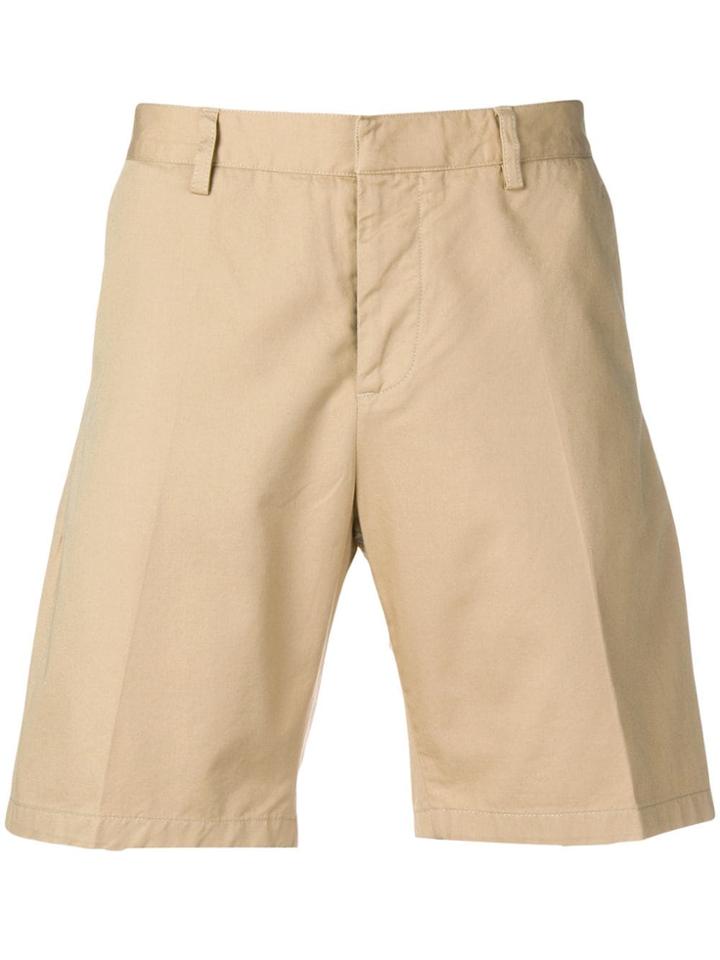 Ami Alexandre Mattiussi Chino Shorts - Neutrals