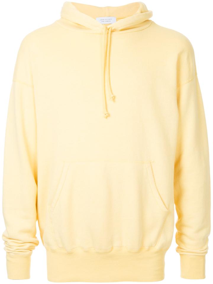 John Elliott Classic Hooded Sweatshirt - Yellow & Orange