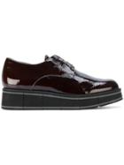 Paloma Barceló Wedged Oxford Shoes - Brown