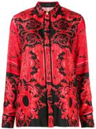 Versace Barocco Print Shirt - Red