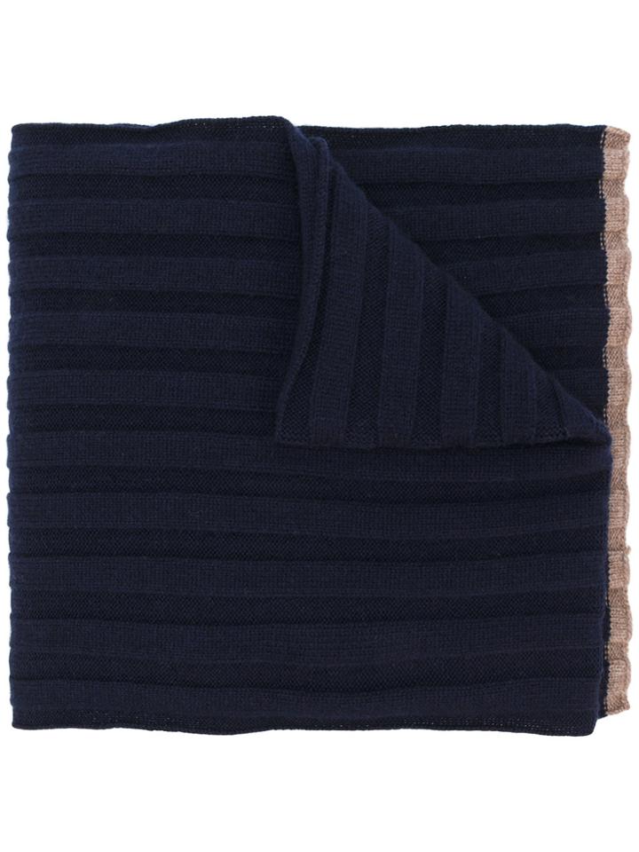 Brunello Cucinelli Cashmere Scarf - Blue