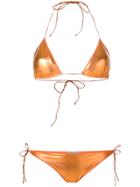 Oseree Metallic Two-piece - Yellow & Orange