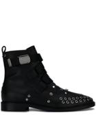 Mcq Alexander Mcqueen Stud Detail Boots - Black