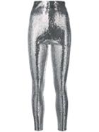Philosophy Di Lorenzo Serafini Sequinned Trousers - Silver