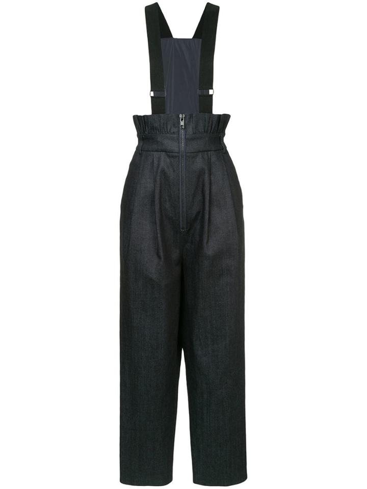 Tibi Denim Overalls - Blue