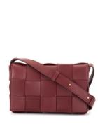 Bottega Veneta Cassette Crossbody Bag - Red
