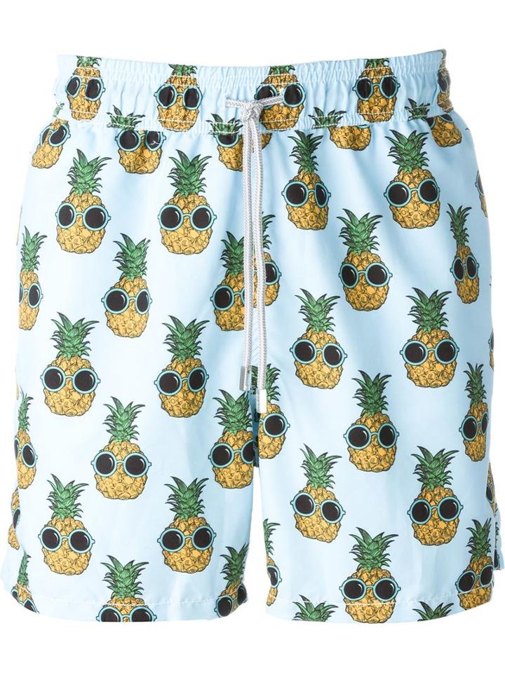 Mc2 Saint Barth Kids 'gustavia Food' Swim Shorts