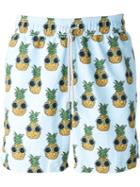 Mc2 Saint Barth Kids 'gustavia Food' Swim Shorts
