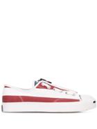 Converse Stars And Stripe Sneakers - White