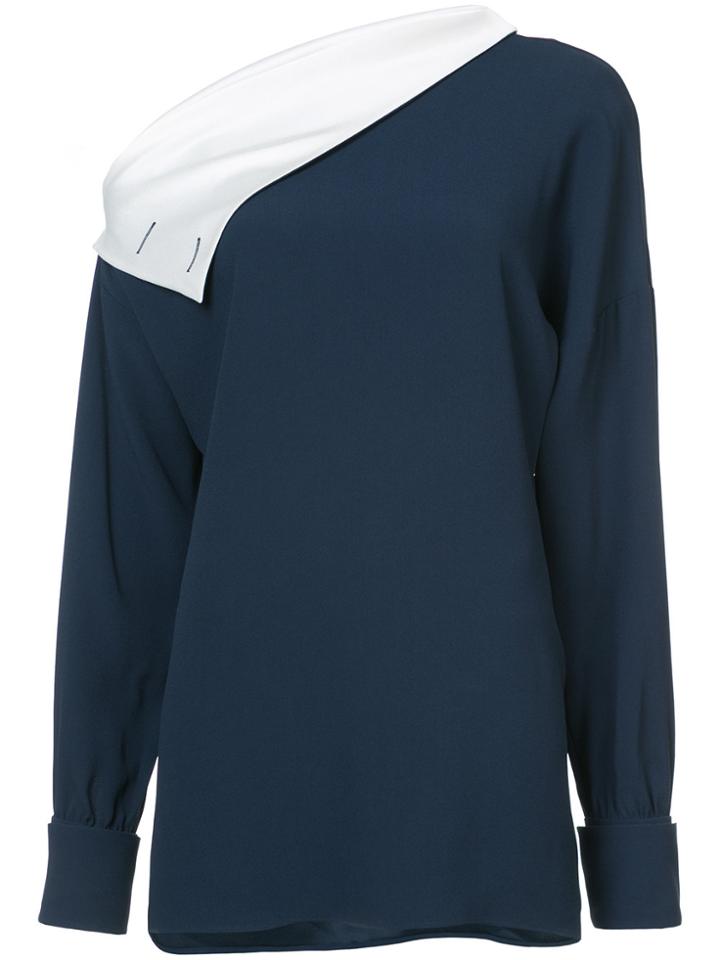 Monse Off-shoulder Blouse - Blue