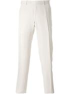 Canali Classic Chinos, Men's, Size: 50, Nude/neutrals, Silk/linen/flax