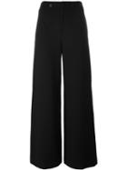 Polo Ralph Lauren Straight Leg Trousers, Women's, Size: 8, Black, Nylon/spandex/elastane/viscose