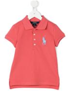 Ralph Lauren Kids - Logo Polo Shirt - Kids - Cotton/spandex/elastane - 12 Yrs, Pink/purple