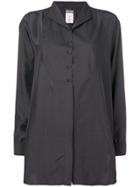 Kristensen Du Nord Revere Collar Shirt - Grey