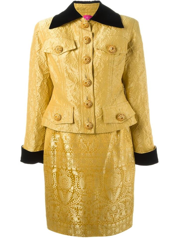 Christian Lacroix Vintage Brocade Suit