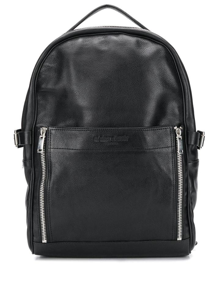 Al Duca D'aosta 1902 Zipped Backpack - Black