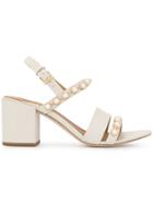 Tory Burch Emmy 65 Pearl Sandals - White