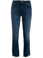 Mother Straight Leg Jeans - Blue