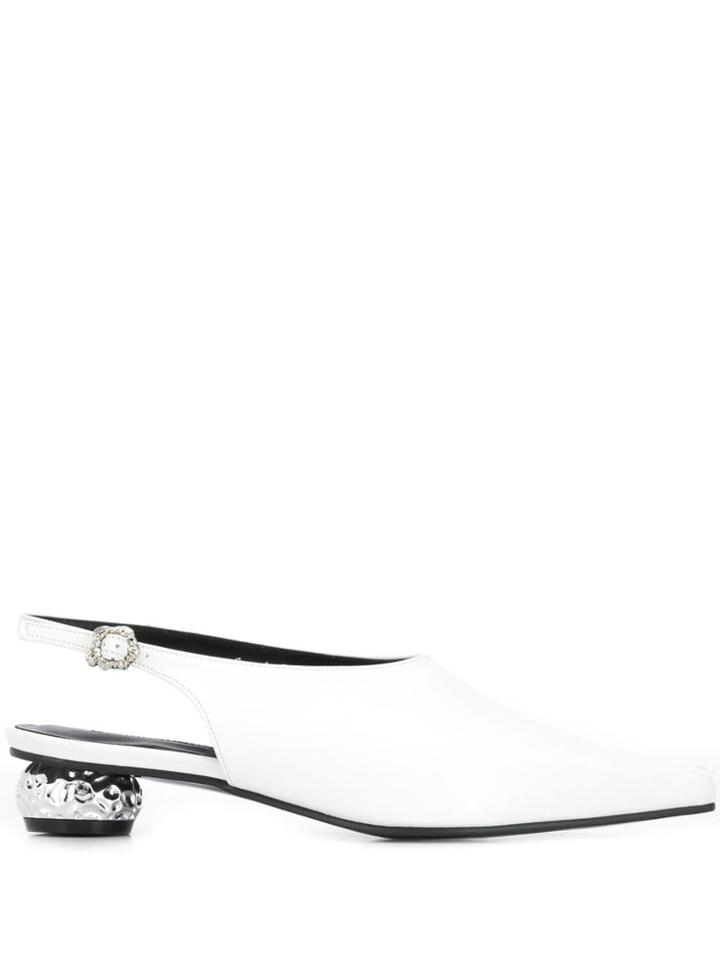 Yuul Yie Slingback Pumps - White