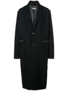 Haculla Dracula Single-breasted Coat - Black
