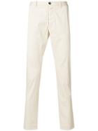 Nine In The Morning Classic Flat Front Trousers - Nude & Neutrals