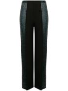 Circus Hotel Panel Straight Trousers - Black
