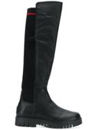 Tommy Jeans Tall Sock Boots - Black