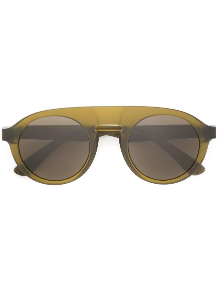 Mykita Mykita X Maison Margiela 'mmraw003' Sunglasses - Green