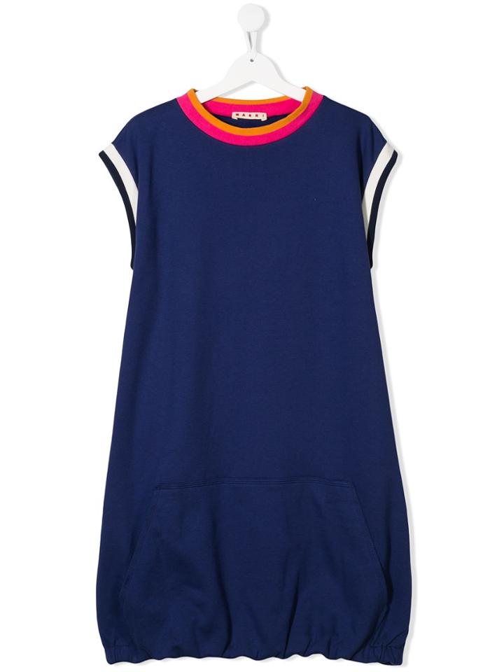Marni Kids Teen Sleeveless Dress - Black