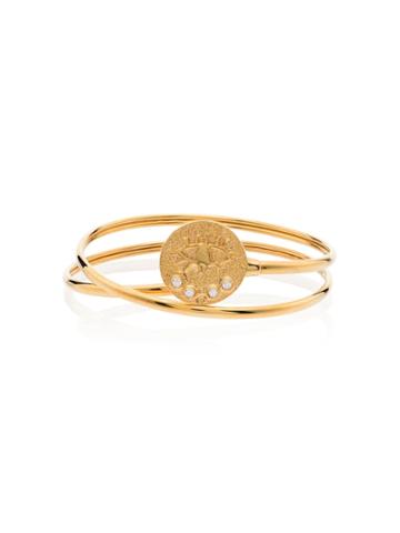 Hermina Athens Hermina Yg Spiral Coin Gem Cuf - Metallic