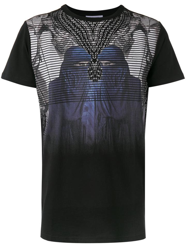 Les Benjamins - Printed T-shirt - Men - Cotton - Xxl, Black, Cotton