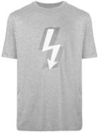 Neil Barrett Graphic Print T-shirt - Grey