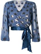 Temperley London Starlet Blouse - Blue