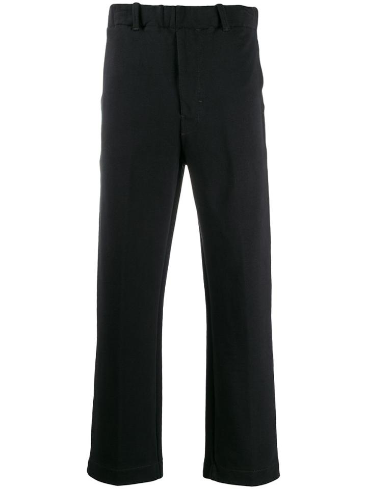 Lemaire Wide-leg Tailored Trousers - Black