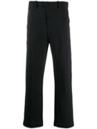 Lemaire Wide-leg Tailored Trousers - Black