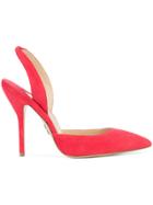 Paul Andrew Slingback Pumps - Red