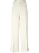 Prada Vintage Wide Leg Trousers - White