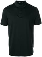 T By Alexander Wang Classic Polo Shirt, Men's, Size: Large, Black, Cotton/polyester/spandex/elastane