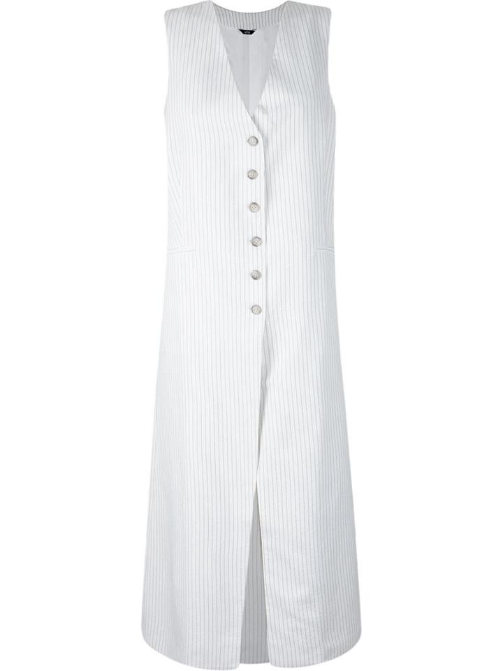 Uma Raquel Davidowicz - 'juiz' Waistcoat - Women - Silk/polyester/acetate - 42, White, Silk/polyester/acetate