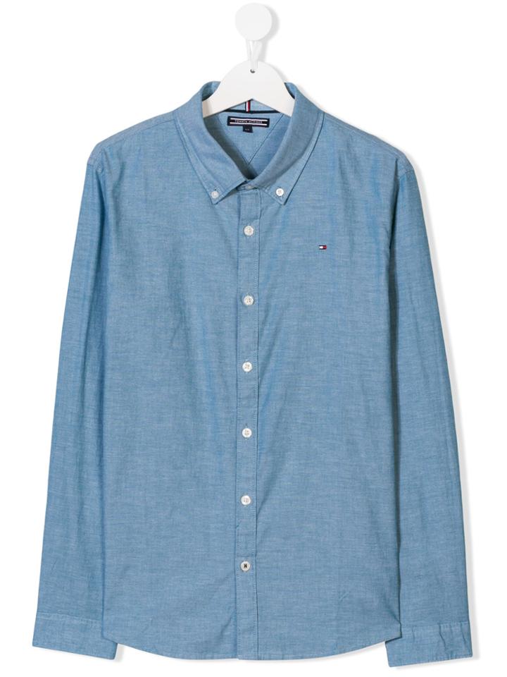 Tommy Hilfiger Junior Button-down Shirt - Blue