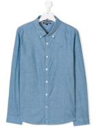 Tommy Hilfiger Junior Button-down Shirt - Blue