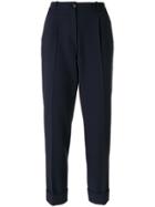 Ermanno Scervino Cropped Trousers - Blue