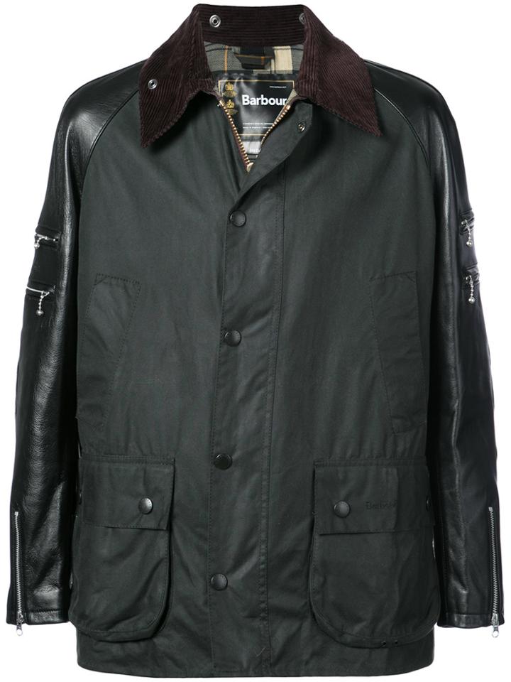 Junya Watanabe Comme Des Garçons Man Panelled Sleeves Coat - Black