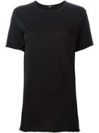 Bassike Round Neck T-shirt, Women's, Size: Small, Black, Organic Cotton