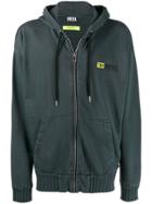 Diesel Dxf-s-alby Zipped Hoodie - Blue