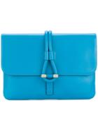 Tila March Romy Foldover Clutch - Blue